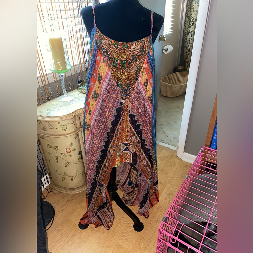 Camilla silk dress